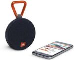 مكبر صوت كليب 2 محمول من جي بي ال بتقنية البلوتوث ومقاوم للماء لون أسود