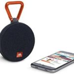 مكبر صوت كليب 2 محمول من جي بي ال بتقنية البلوتوث ومقاوم للماء لون أسود