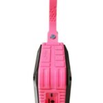 مكبر صوت لاسلكي بلوتوث مضاد للماء استريو – راديو FM – منفذ كارت ميموري – منفذ AUX لون وردي