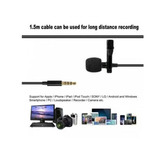 ⁦ميكروفون صغير – 3.5 مم⁩ - الصورة ⁦2⁩