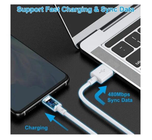 ⁦LANTU كابل USB to Type-C نقل البيانات وشاحن سريع 5A⁩ - الصورة ⁦6⁩