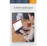 ⁦M X Pro موزع ويوو يو إس بي نوع تايب C محول 5 في 1 متوافق مع اجهزة هواوي MateBook X Pro⁩ - الصورة ⁦3⁩