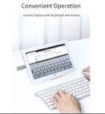 ⁦T02 محول ويوو من يو إس بي تايب C الى 2 يو اس بي متوافق مع اجهزة الماك والهواتف الذكية⁩ - الصورة ⁦6⁩