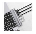 ⁦T9 موزع ويوو يو إس بي تايب C محول 8 في 1 متوافق مع اجهزة الماك بوك⁩ - الصورة ⁦3⁩