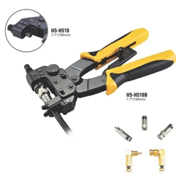 ⁦أداة تجعيد كابل مع قاطع أسلاك مدمج بها / موديل HS-H510B⁩ - الصورة ⁦6⁩