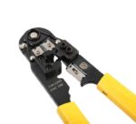 ⁦أداة تجعيد كابل مع قاطع أسلاك مدمج بها – CAT3 – CAT5 – CAT6 – RJ45 – RJ12 – RJ11 – RJ22 / موديل HS-210N⁩ - الصورة ⁦2⁩