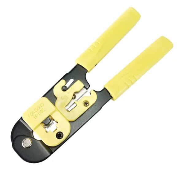 ⁦أداة تجعيد كابل مع قاطع أسلاك مدمج بها – CAT3 – CAT5 – CAT6 – RJ45 – RJ11 – RJ12 / موديل HS-208M⁩ - الصورة ⁦2⁩