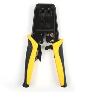 أداة تجعيد كابل مع قاطع أسلاك مدمج بها – RJ45 – RJ11- RJ12 – CAT3 – CAT5 – CAT6 / موديل HS-8086R
