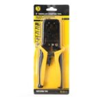 ⁦أداة تجعيد كابل مع قاطع أسلاك مدمج بها – RJ45 – RJ11- RJ12 – CAT3 – CAT5 – CAT6 / موديل HS-8086R⁩ - الصورة ⁦2⁩