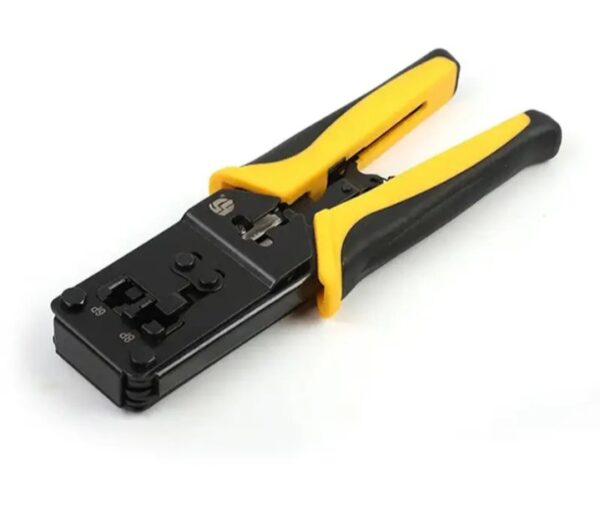 ⁦أداة تجعيد كابل مع قاطع أسلاك مدمج بها – RJ45 – RJ11- RJ12 – CAT3 – CAT5 – CAT6 / موديل HS-8086R⁩ - الصورة ⁦4⁩