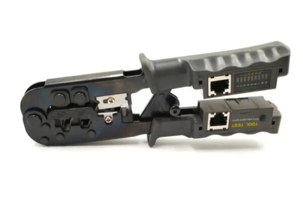 ⁦أراجة كابلات نت عدة قـص وثـني الكابلات وجهاز اختبار الكابلات في جهاز واحد CAT3 – CAT5 – CAT6 – RJ45 – RJ11 – RJ12 – RJ22 / موديل HS-N568CR⁩ - الصورة ⁦3⁩