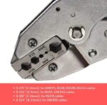 ⁦اراجة تجعيد كابل – Coax Cable – Stranded – terminal / موديل HS-236A⁩ - الصورة ⁦5⁩