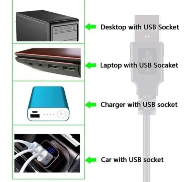 ⁦باور سبلاي USB من بوست لاين، تيار مستمر 5 فولت الى تيار مستمر 12 فولت، كابل خرج سلك طاقة 1 امبير 2 امبير عالي الجودة / للراوتر⁩ - الصورة ⁦8⁩