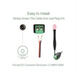 ⁦جاك طاقة تيار مستمر (5 ذكر + 5 أنثى) 12V 24V لكاميرا الأمن CCTV ، LED وغيرها⁩ - الصورة ⁦5⁩