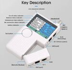 ⁦جهاز اختبار اطراف الكابلات للتاكد من سلامة التوصيلات RJ11 – RJ45 – USB – BNC / 4*1⁩ - الصورة ⁦7⁩