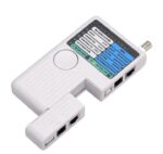 جهاز اختبار اطراف الكابلات للتاكد من سلامة التوصيلات RJ11 – RJ45 – USB – BNC / 4*1