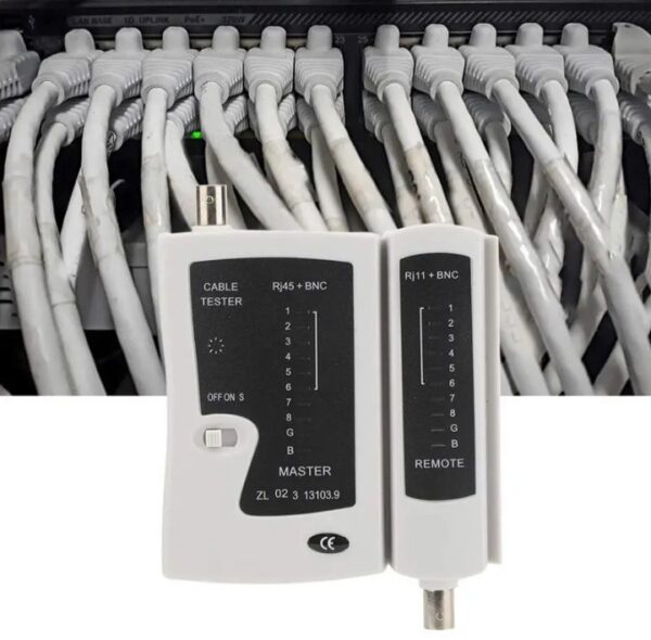 ⁦جهاز اختبار اطراف الكابلات للتاكد من سلامة التوصيلات RJ45 – BNC اتنين * واحد / موديل HS-428⁩ - الصورة ⁦11⁩
