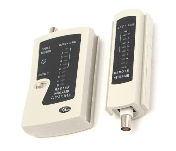⁦جهاز اختبار اطراف الكابلات للتاكد من سلامة التوصيلات RJ45 – BNC اتنين * واحد / موديل HS-428⁩ - الصورة ⁦10⁩