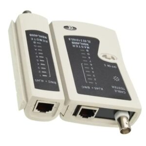 جهاز اختبار اطراف الكابلات للتاكد من سلامة التوصيلات RJ45 – BNC اتنين * واحد / موديل HS-428