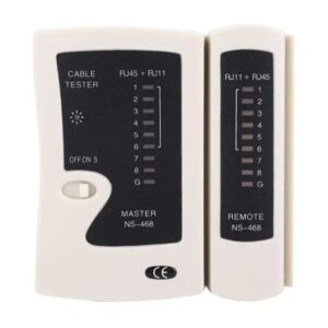 جهاز اختبار اطراف الكابلات للتاكد من سلامة التوصيلات RJ45 – RJ11 / موديل HS-468