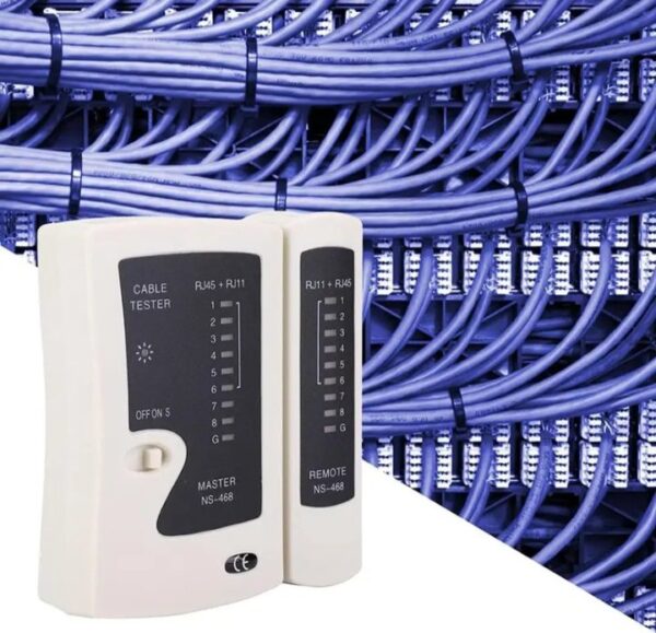 ⁦جهاز اختبار اطراف الكابلات للتاكد من سلامة التوصيلات RJ45 – RJ11 / موديل HS-468⁩ - الصورة ⁦7⁩