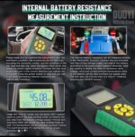 ⁦جهاز اختبار المقاومة الداخلية للبطارية موديل DY223⁩ - الصورة ⁦5⁩