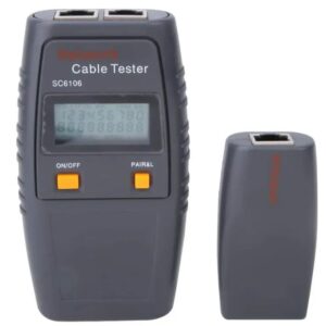 جهاز اختبار وتعقب اطراف الكابلات للتاكد من سلامة التوصيلات – RJ45-RJ11 / موديل SC6106
