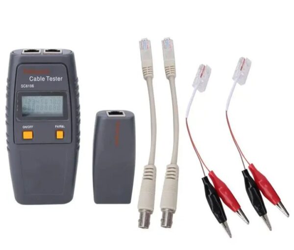⁦جهاز اختبار وتعقب اطراف الكابلات للتاكد من سلامة التوصيلات – RJ45-RJ11 / موديل SC6106⁩ - الصورة ⁦5⁩