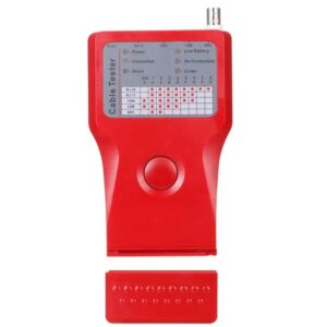 جهاز اختبار وتعقب اطراف الكابلات للتاكد من سلامة التوصيلات RJ11-RJ45 – 1394 – USB – BNC / خمسة في واحد