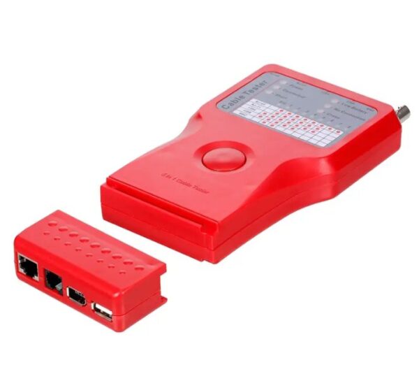 ⁦جهاز اختبار وتعقب اطراف الكابلات للتاكد من سلامة التوصيلات RJ11-RJ45 – 1394 – USB – BNC / خمسة في واحد⁩ - الصورة ⁦5⁩