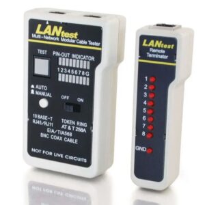 جهاز اختبار وتعقب اطراف الكابلات للتاكد من سلامة التوصيلات RJ45 / موديل 256550