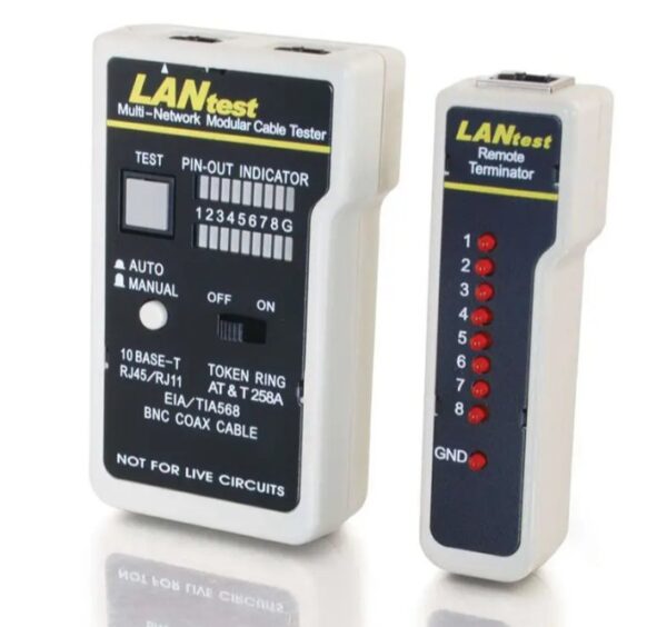 جهاز اختبار وتعقب اطراف الكابلات للتاكد من سلامة التوصيلات RJ45 / موديل ...