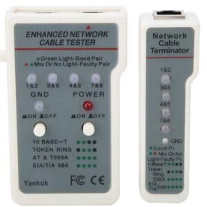 جهاز اختبار وتعقب اطراف الكابلات للتاكد من سلامة التوصيلات RJ45 / موديل XT-248