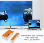 ⁦جهاز اختبار وتعقب اطراف كابلات HDMI للتاكد من سلامة التوصيلات HDMI / موديل SFG62⁩ - الصورة ⁦6⁩